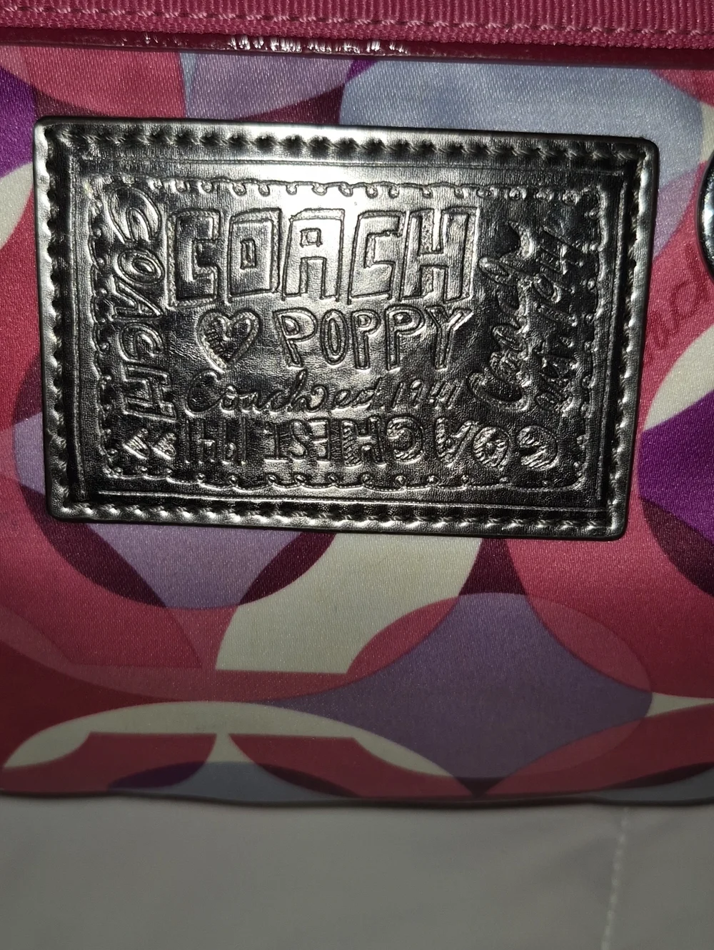 Coach Poppy Pink Tote